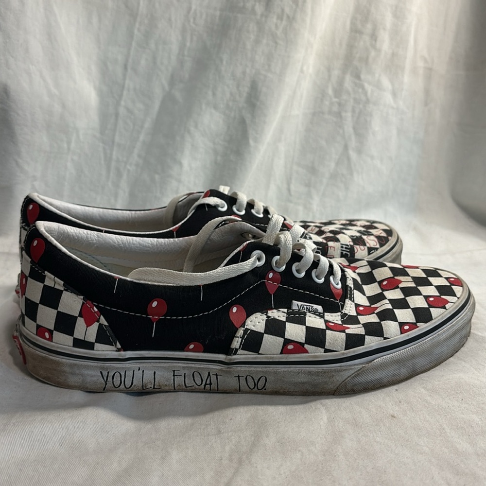 Rare LE 2021 Vans x IT House Of Terror Pennywise Horror Movie Sneakers 11